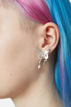 Abstract Butterfly Earrings