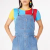 Aggro Bib Denim Playsuit