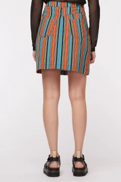 All Star Skirt -Teal/Orange