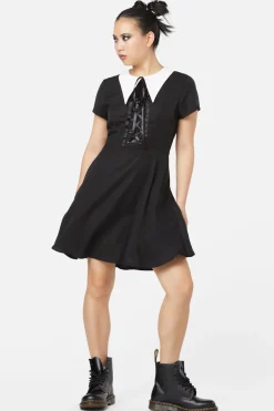 All Tied Up Gothic Dress