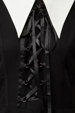 All Tied Up Gothic Dress