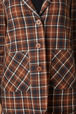 Amber Check Blazer