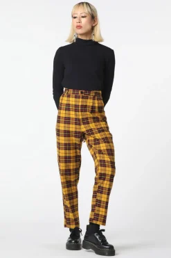 Arcana Tartan Pleated Pant