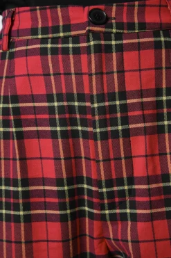 Arcana Tartan Pleated Pant