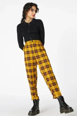 Arcana Tartan Pleated Pant