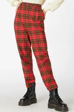 Arcana Tartan Pleated Pant