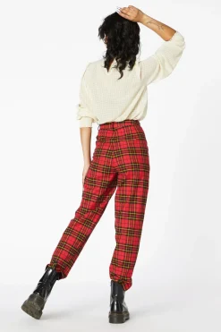 Arcana Tartan Pleated Pant