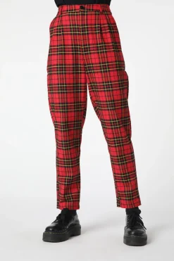 Arcana Tartan Pleated Pant