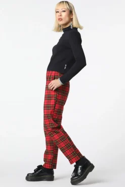 Arcana Tartan Pleated Pant