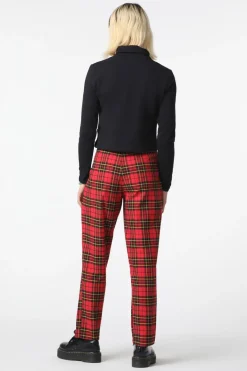 Arcana Tartan Pleated Pant