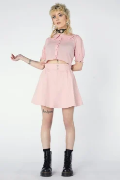 As If Drill Skater Skirt