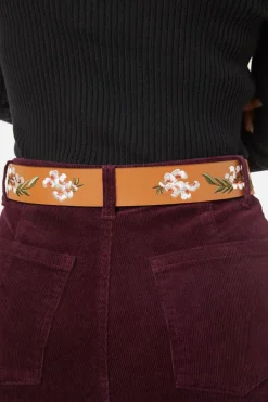 Autumn Embroidered Belt