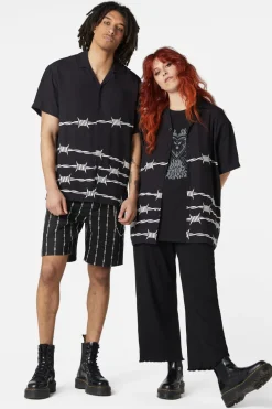 Barbed Wire Border Ss Shirt