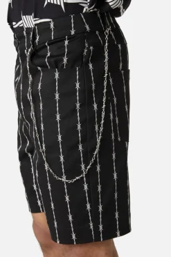 Barbed Wire Chain Short