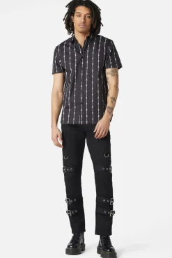 Barbed Wire Short Sleeve Shirt