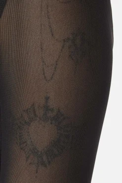 Basic Mesh Long Sleeve Top