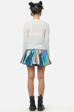 Basic Mesh Long Sleeve Top