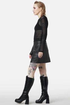 Basic Mesh Long Sleeve Top