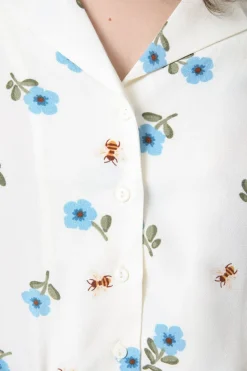 Bees U0026 Blooms Blouse