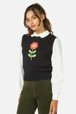 Belle Emb Knit Vest