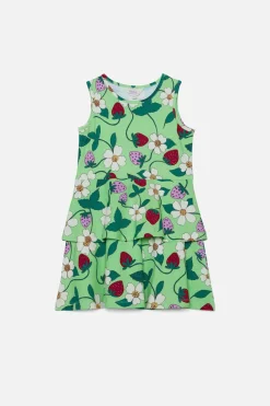 Berry Cute Kids Jersey Tiered Dress