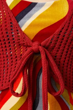 Billow Breeze Tie Top