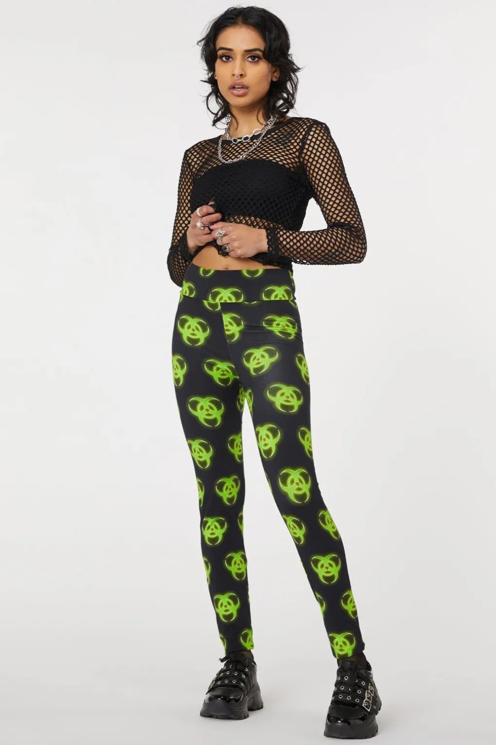 Biohazard Print Legging
