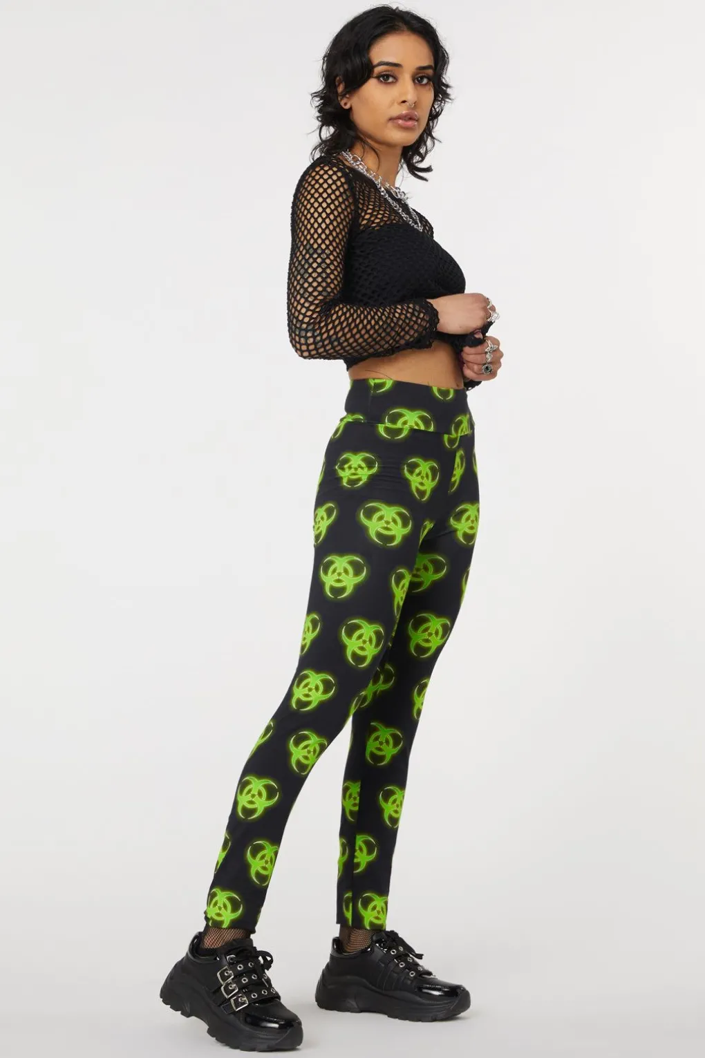 Biohazard Print Legging