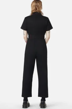 Bitter Recluse Contrast Stitch Jumpsuit