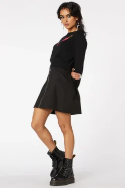 Bleeding Heart Crop Knit