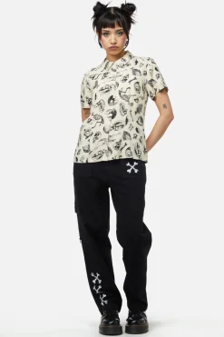 Body Fossils Printed Blouse