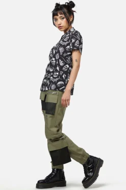 Body Fossils Printed Blouse