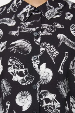 Body Fossils Printed Blouse