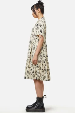 Body Fossils Printed Dress