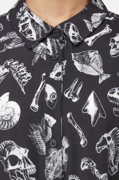 Body Fossils Printed Dress