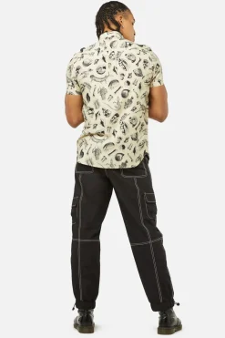Body Fossils Printed Short Sleeve Shirt