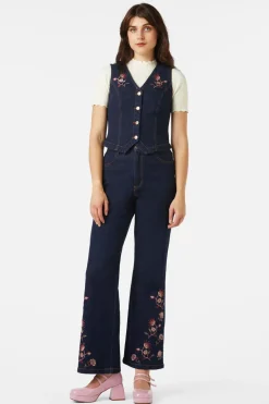 Boho Paisley Emb Vest