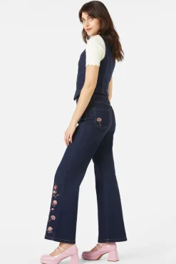 Boho Paisley Emb Vest