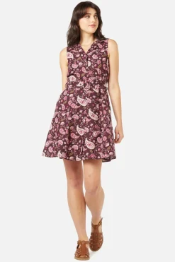 Boho Paisley Mini Dress