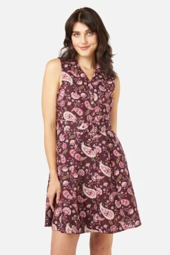 Boho Paisley Mini Dress