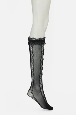 Bow U0026 Lace Socks