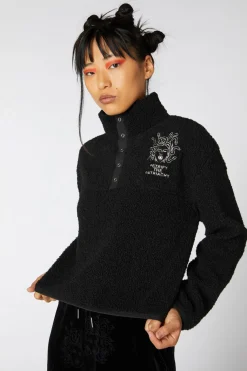 Boxy Fleece Medusa Sweater