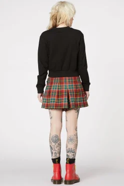 Brainz Boxy Crop Sweater