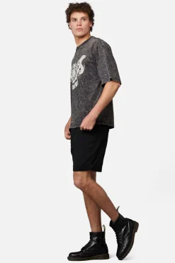 Break Their Hearts Acid Wash Tee