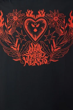 Break Their Hearts Placement Tee