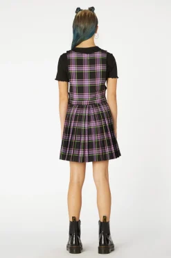 Bright Tartan Pinafore
