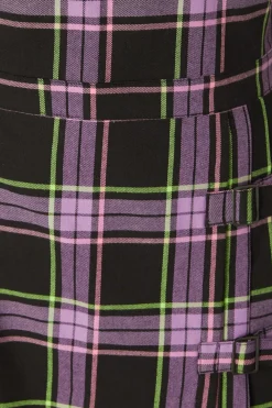 Bright Tartan Pinafore