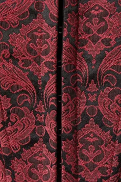 Brocade Dita Lace Up Corset