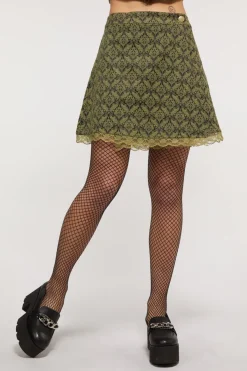 Brocade Lita Lace Skirt