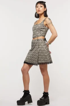 Brocade Lita Lace Skirt